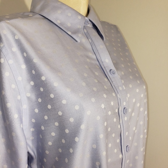 Chico's Tops - Chico's cotton button down shirt size Large